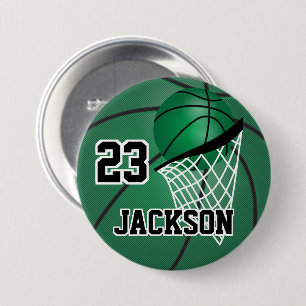Green Basketball Design   Personalisieren Button