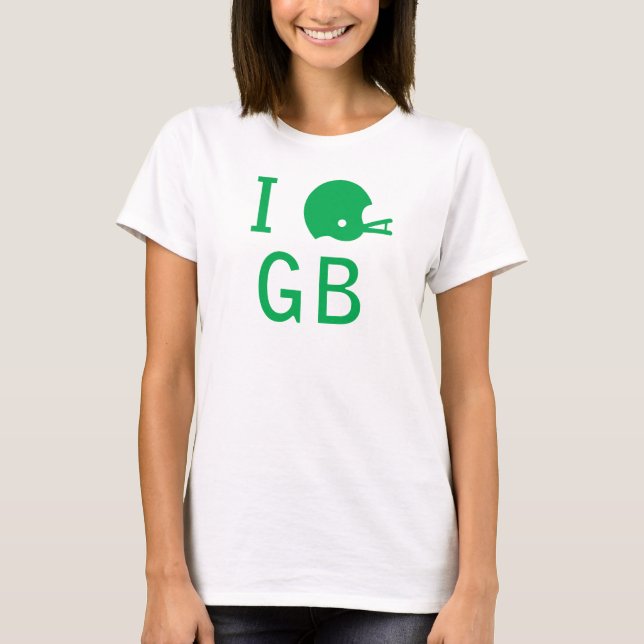Green Bay - Grün T-Shirt (Vorderseite)