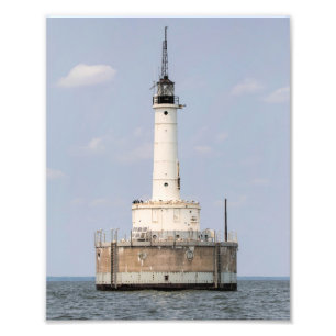 Green Bay Harbour Eingang Leuchtturm Fotodruck