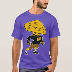 Green Bay Mascot Cheese Man T-Shirt