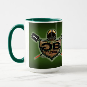 GREEN BAY PACK by Slipperywindow Tasse