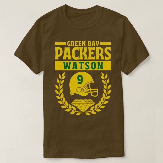 Green Bay Packers Watson 9 Amerikaner T-Shirt (Design vorne)