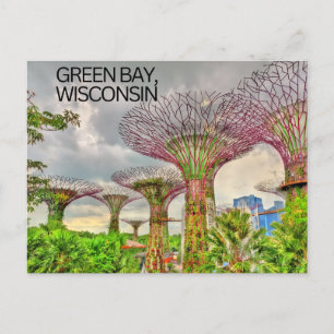 Green Bay WI Reisepostkarte Postkarte