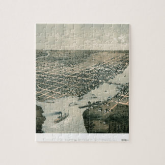 Green Bay Wisconsin 1867 Puzzle