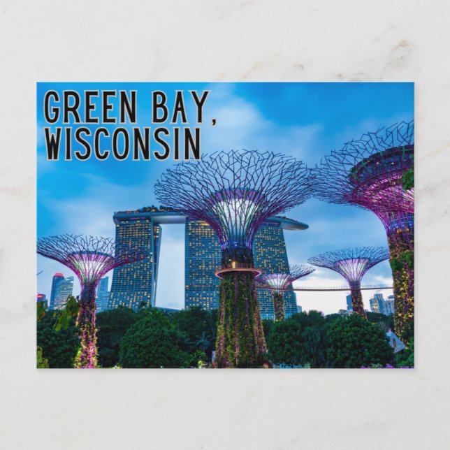 Green Bay Wisconsin Postcard Travel Souvenir Postkarte (Vorderseite)