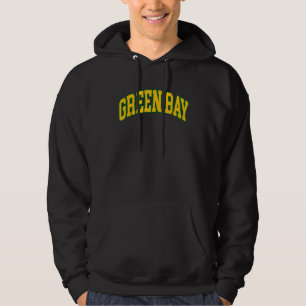 Green Bay Wisconsin Throwback Classic Hoodie