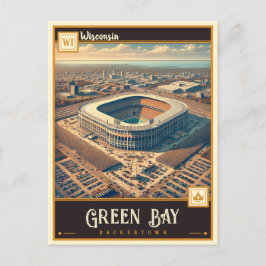 Green Bay, Wisconsin | VINTAG Postkarte