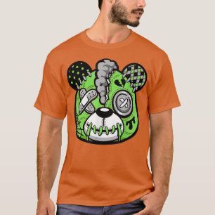 Green Bean Bear Graphic 5s Match Sneaker Match T-S T-Shirt
