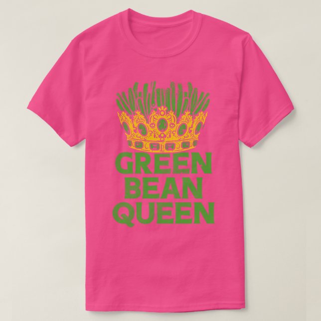 Green Bean Queen T-Shirt (Design vorne)