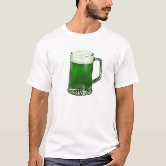 Green Beer Tasse T - Shirt (Vorderseite)