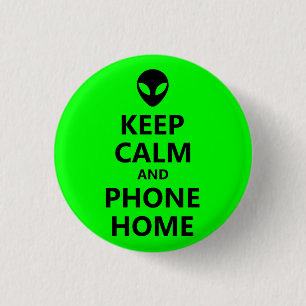 Green Behalt Calm und Phone Zuhause Button