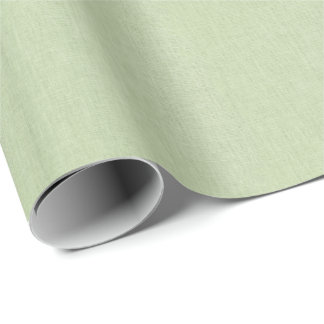 Green Beige Linen Mimic Fabric Texture Geschenkpapier