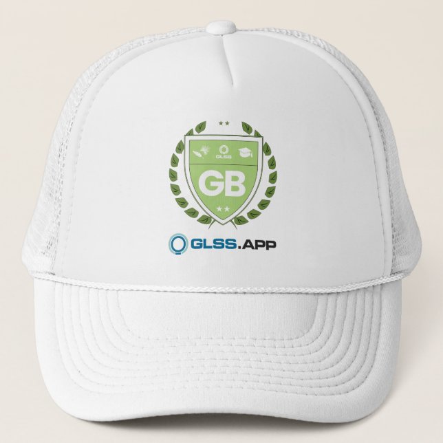 Green Belt Certified - GLSS.app Truckerkappe (Vorderseite)