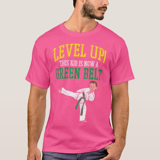Green Belt Green Belt Karate T-Shirt (Vorderseite)