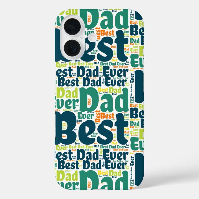 Green Best Vater Ever iPhone / iPad Gehäuse Case-Mate iPhone Hülle (Rückseite)