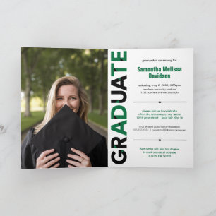 Green Big Fett; Abschluss für angeschnittene Buchs Einladung
