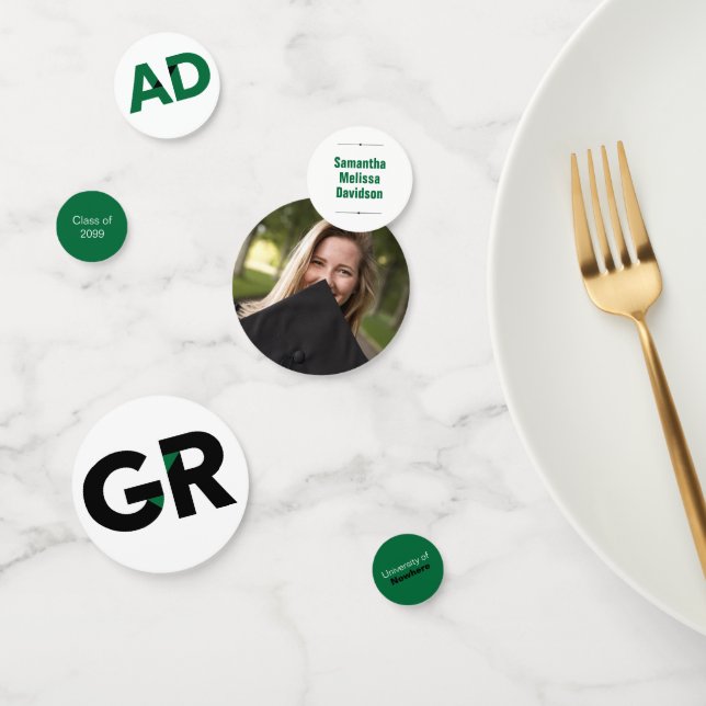 Green Big Fett; Abschluss für angeschnittene Buchs Konfetti (Gruppe)