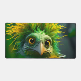 Green Bird Schreibtischunterlage