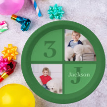 Green Birthday Party Custom Kids Foto