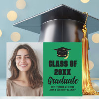 Green Black Class 2025 Foto Abschluss