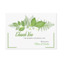 Green Blätter Foliage Botanical Vielen Dank