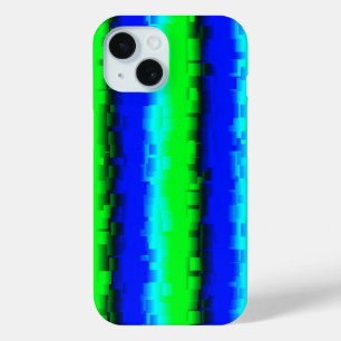 Green Blue abstrakt 3D Regenbogenmuster Case-Mate iPhone Hülle