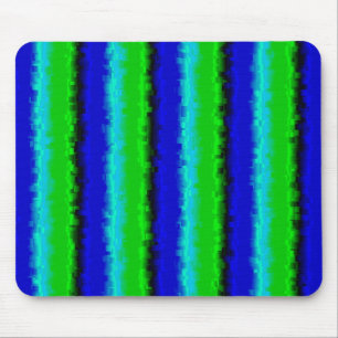 Green Blue abstrakt 3D Regenbogenmuster Mousepad