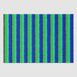 Green Blue abstrakt 3D Regenbogenmuster Seidenpapier