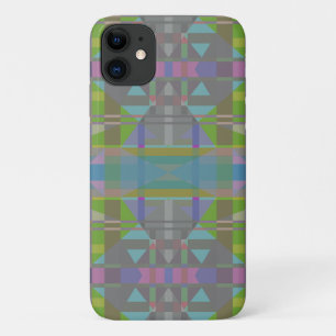 Green Blue Lila Geometric Case-Mate iPhone Hülle