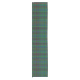 Green Blue Orange Plaid Tartan Table Runner Kurzer Tischläufer