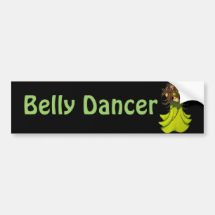 Green Bly Dancer Autoaufkleber