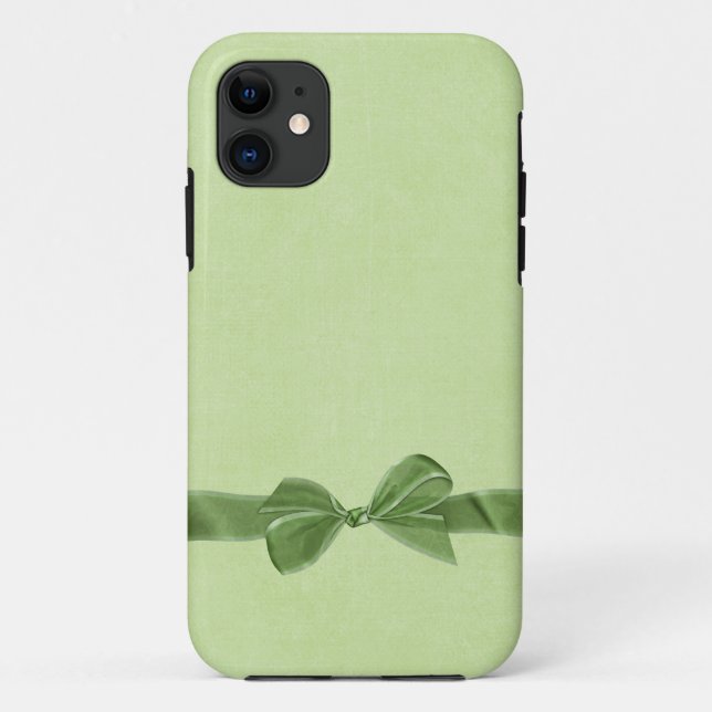 Green Bow Case-Mate iPhone Hülle (Rückseite)