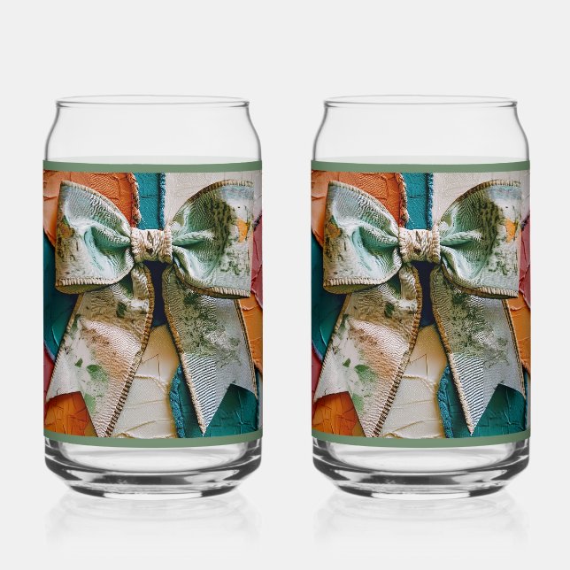 Green Bow Soda Glass Dosenglas (Vorderseite)