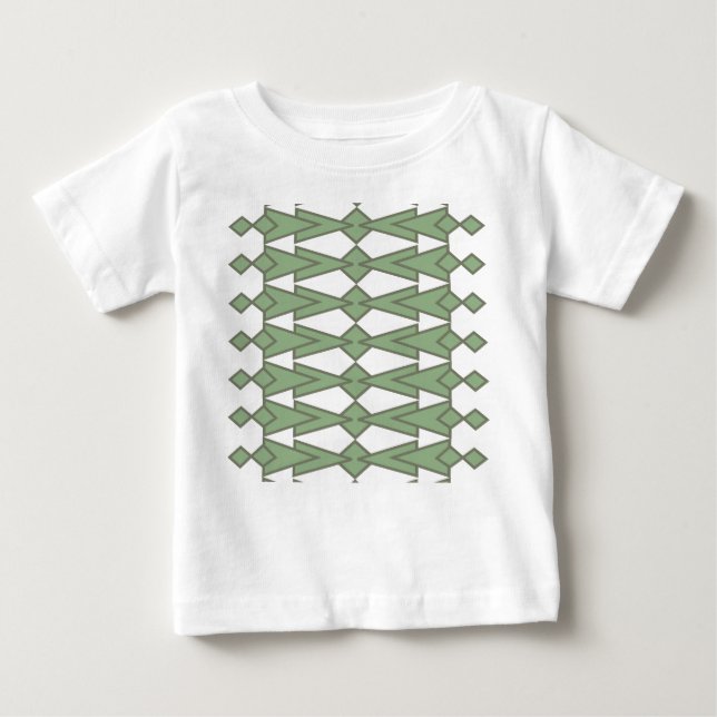 Green Bowties Baby T-shirt (Vorderseite)