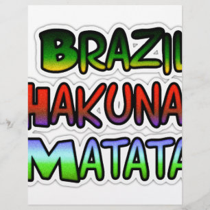 Green Brazil Hakuna Matata Geschenke