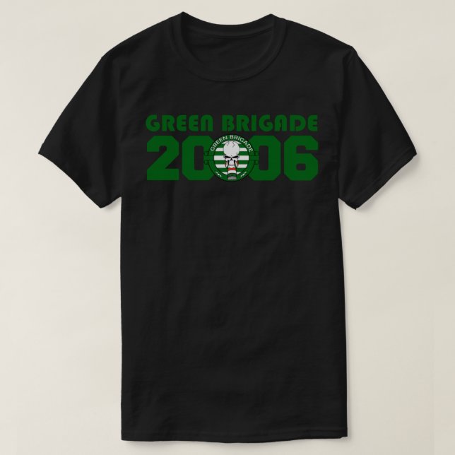 Green Brigade ULTRAS 2006 Celtic FC Classic T Sh T-Shirt (Design vorne)