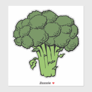 Green Broccoli Aufkleber