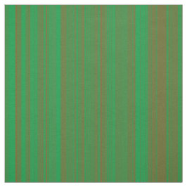 Green Brown Stripes Stoff