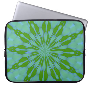 Green Buble Zen Laptop Case