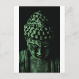Green Buddha Postkarte