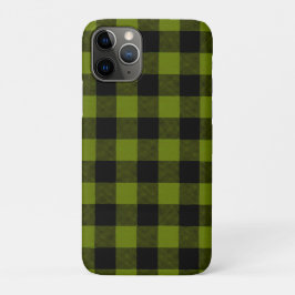 Green Buffalo Check Garden Case-Mate iPhone Hülle