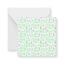 Green Bug Note Card