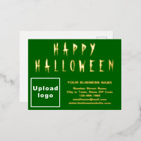 Green Business Brand zu Halloween