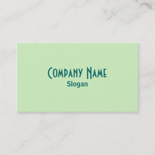 Green Business Card Visitenkarte