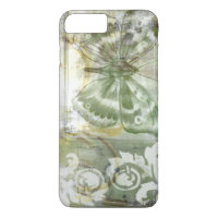 Green Butterfly Inset