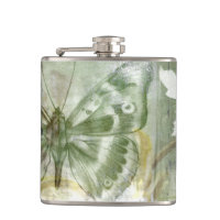 Green Butterfly Inset