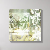 Green Butterfly Inset