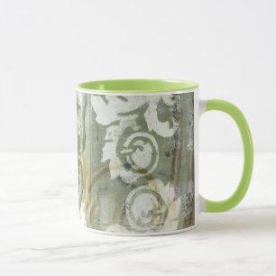 Green Butterfly Inset Tasse