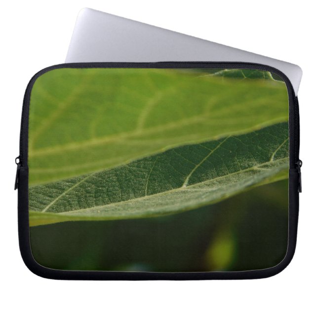 Green Calm Electronics Bag Laptopschutzhülle (Vorderseite)