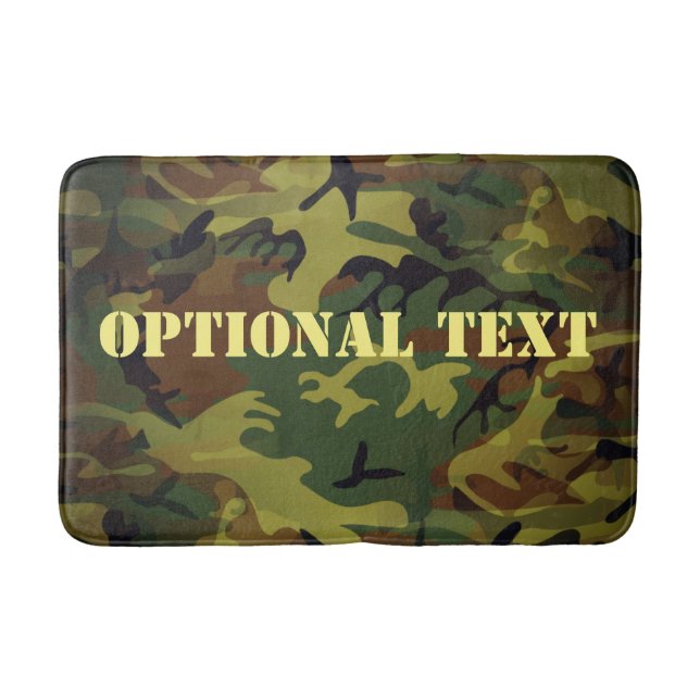 Green Cammo Badematte (Vorderseite)